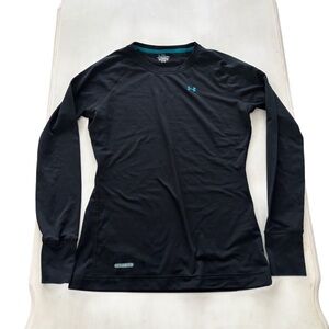 Under Armour Women's Base 1.0 Black Long Sleeve Top